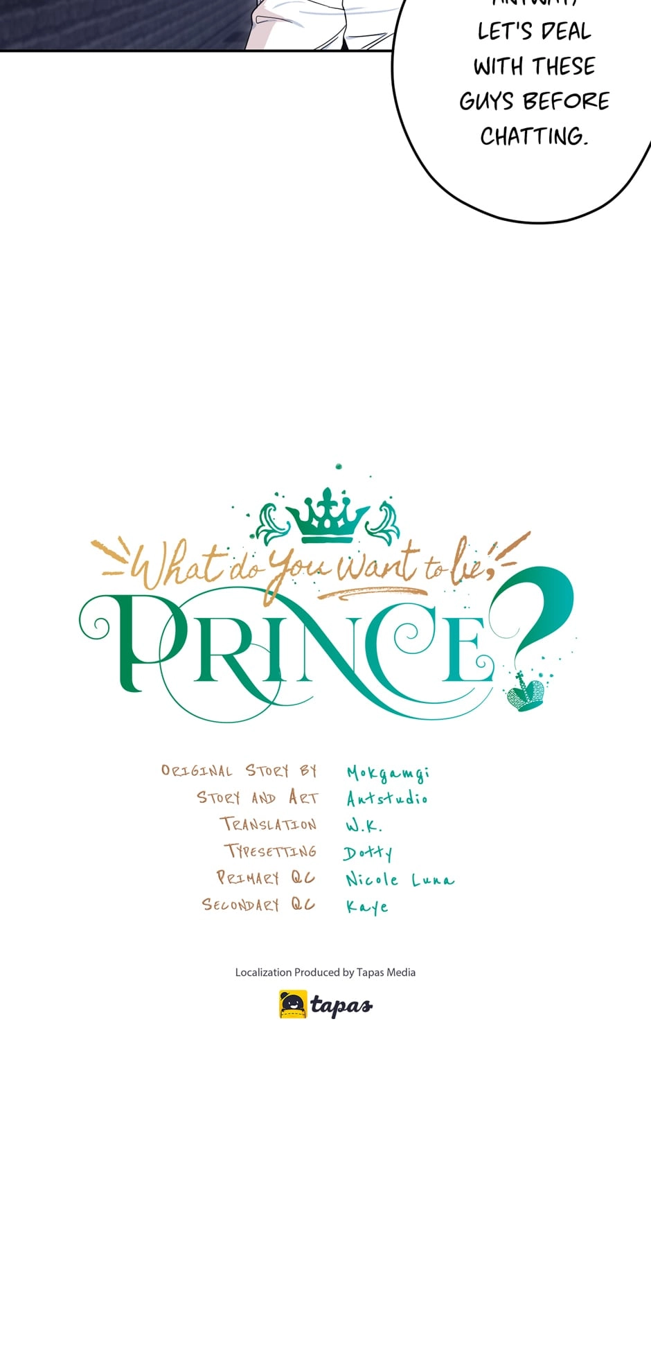 What Do You Want to Be, Prince Chapter 14 page 4 - 