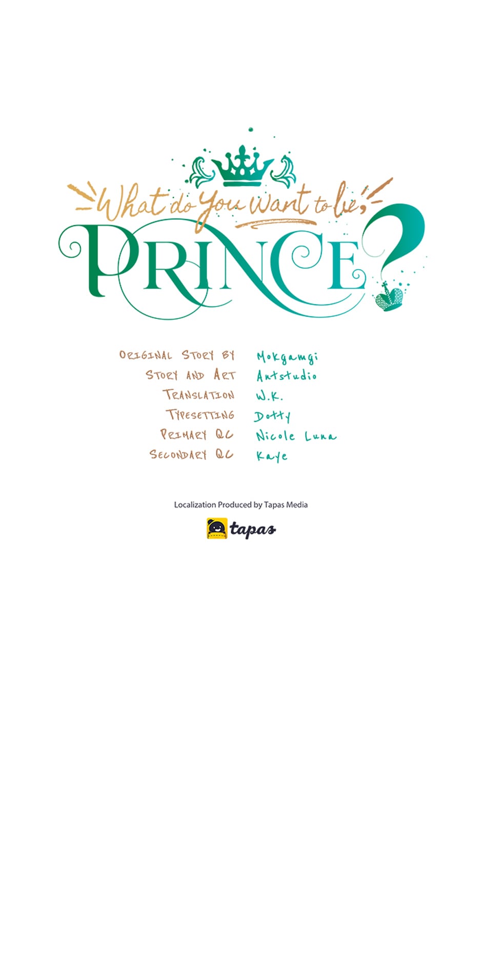 What Do You Want to Be, Prince Chapter 5 page 8 - 