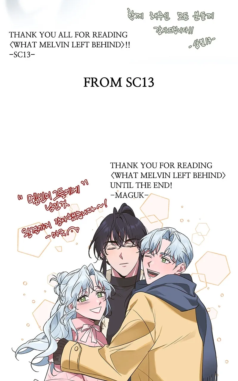 Read What Melvin Left Behind chapter 95 image 108 on Lezhin