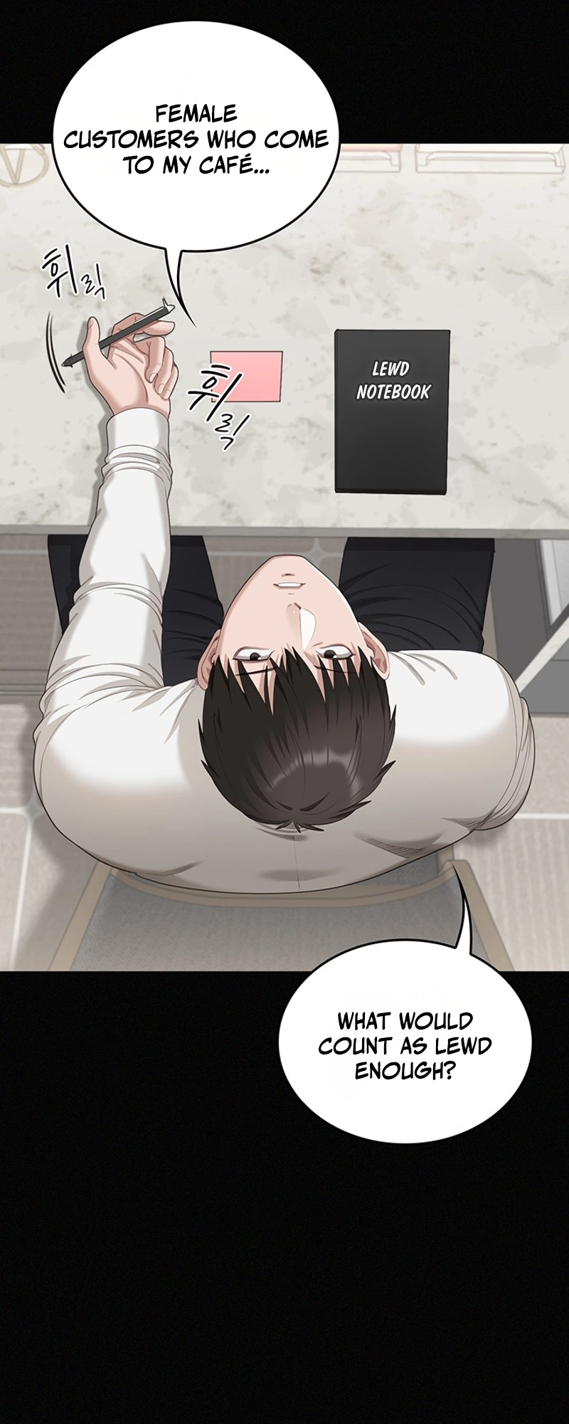 Whatever I Write in the Lewd Notebook Happens Chapter 1 page 113 - 