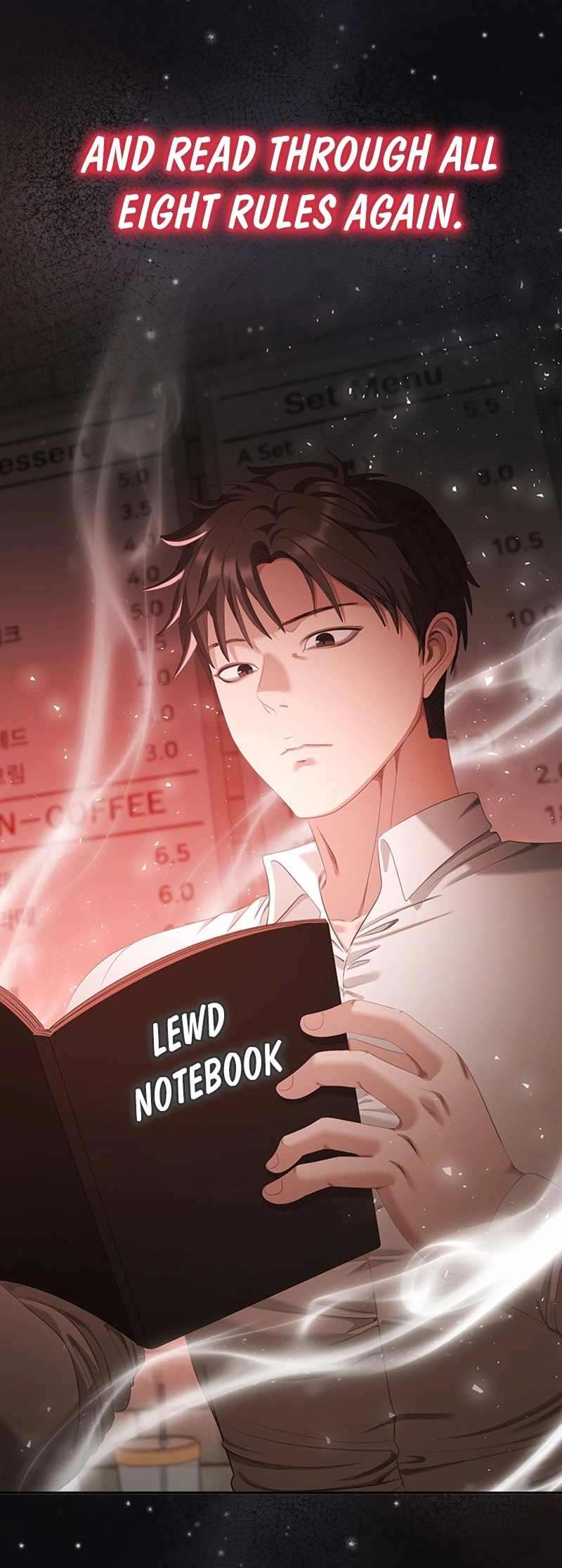 Whatever I Write in the Lewd Notebook Happens Chapter 2 page 56 - 