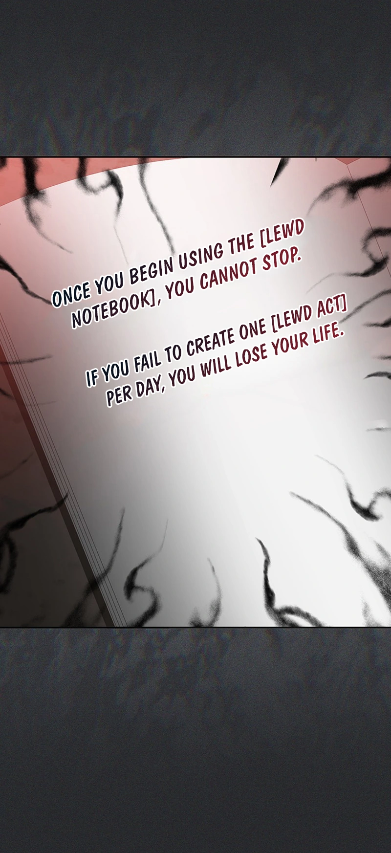 Whatever I Write in the Lewd Notebook Happens Chapter 2 page 58 - 
