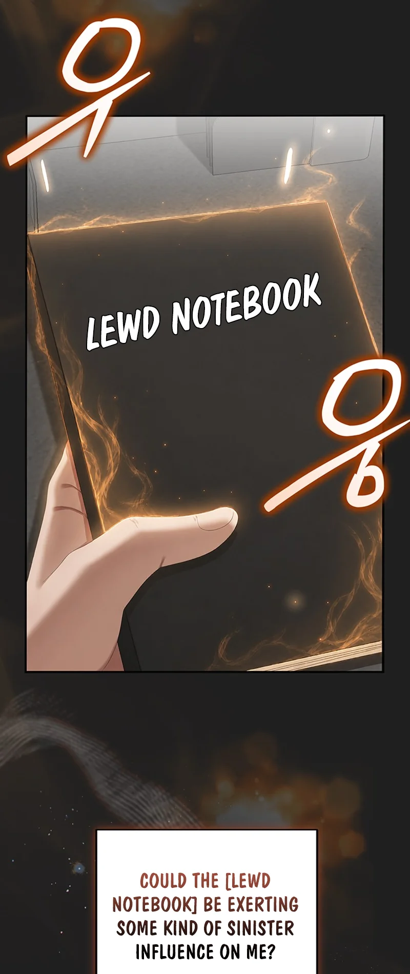 Whatever I Write in the Lewd Notebook Happens Chapter 4 page 54 - 