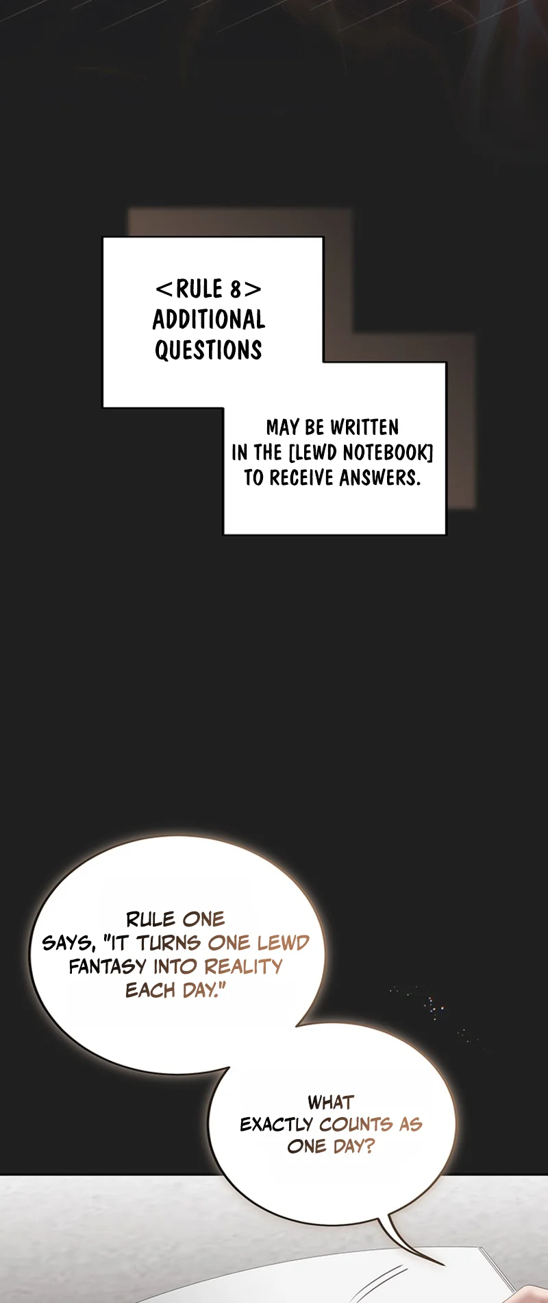 Whatever I Write in the Lewd Notebook Happens Chapter 4 page 67 - 