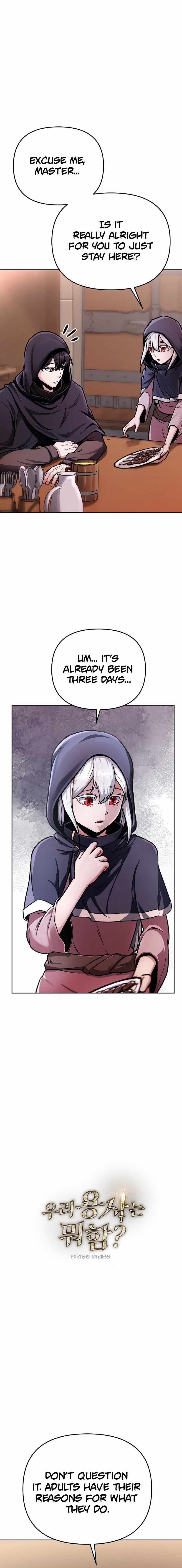 Read What’s Our Hero Doing? chapter 10 image 1 on Lezhin