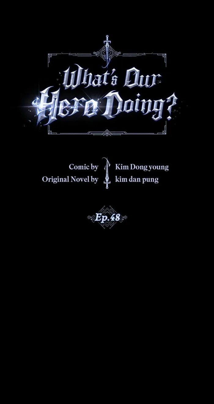 Read What’s Our Hero Doing? chapter 48 image 12 on Lezhin