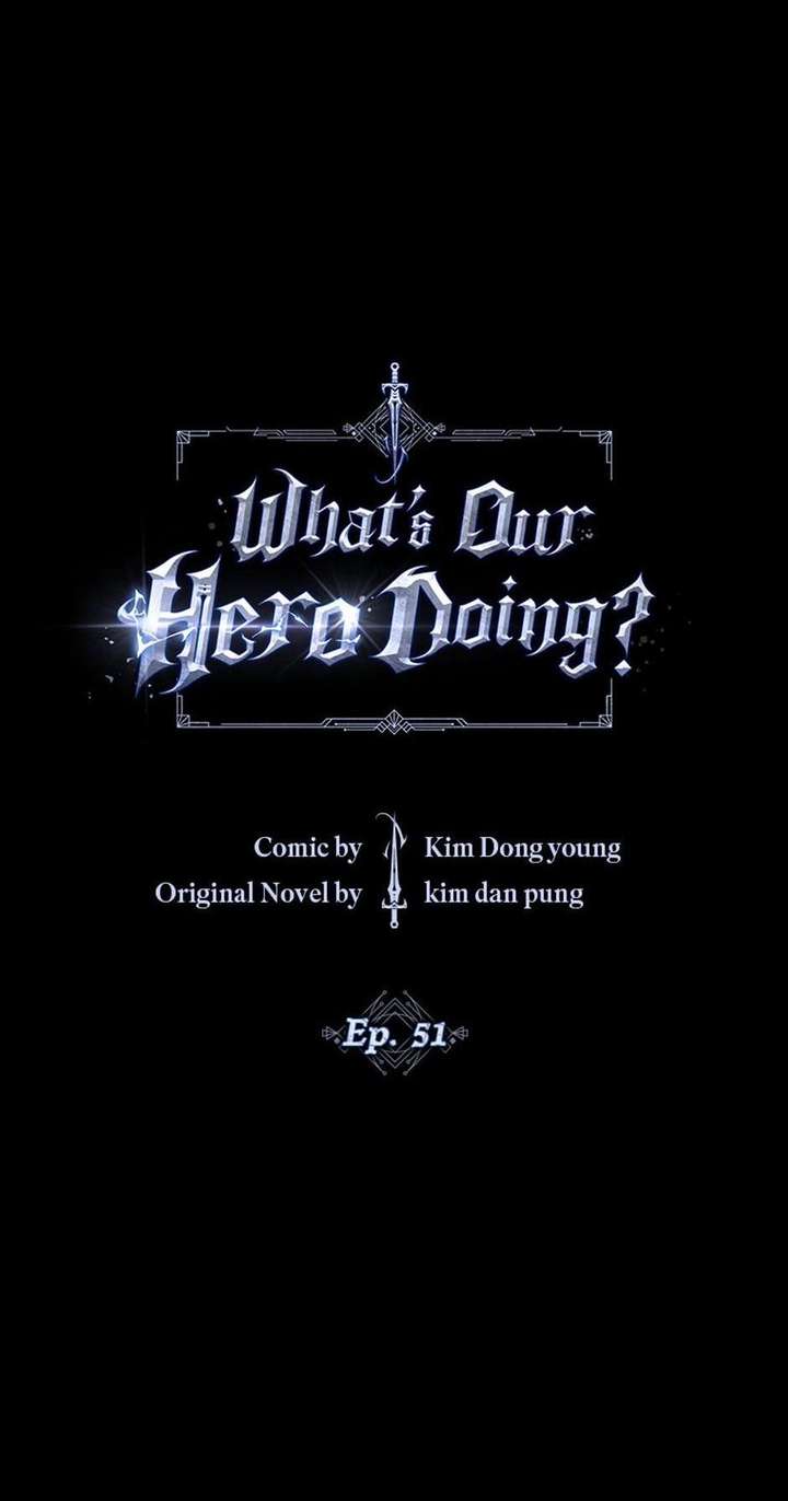 Read What’s Our Hero Doing? chapter 51 image 25 on Lezhin