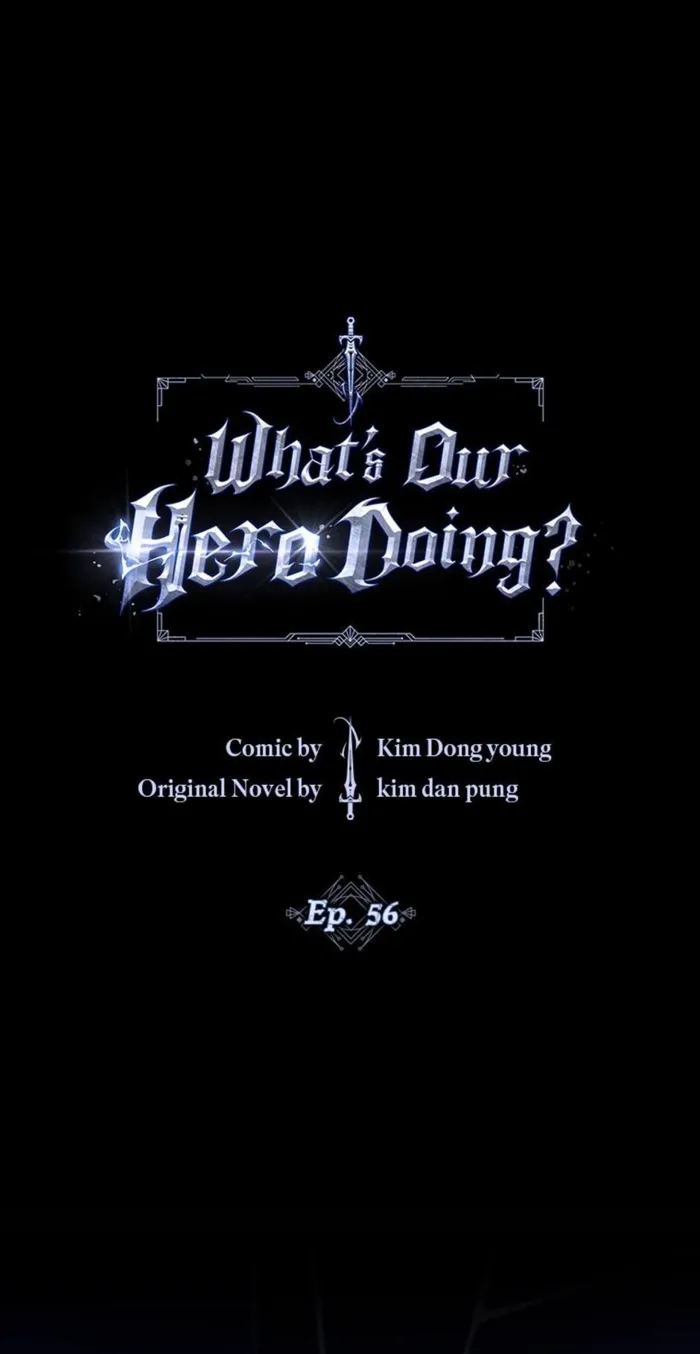 Read What’s Our Hero Doing? chapter 56 image 4 on Lezhin