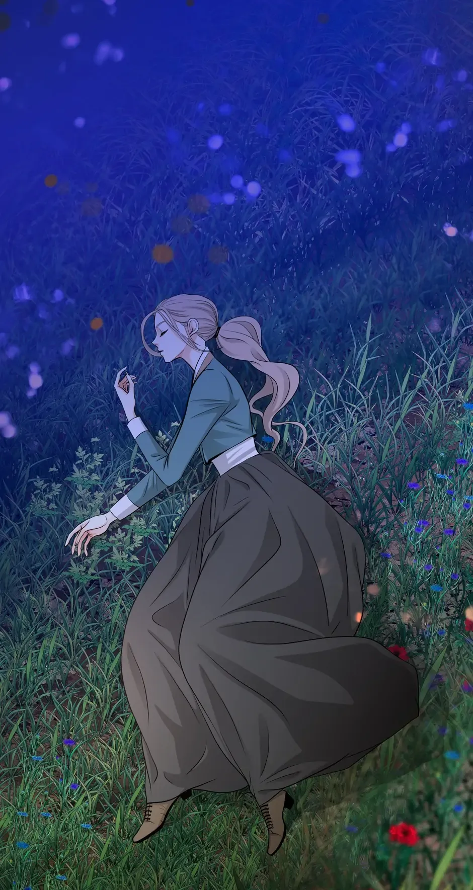 Read When a Thousand Moons Rise chapter 77 image 57 on Lezhin