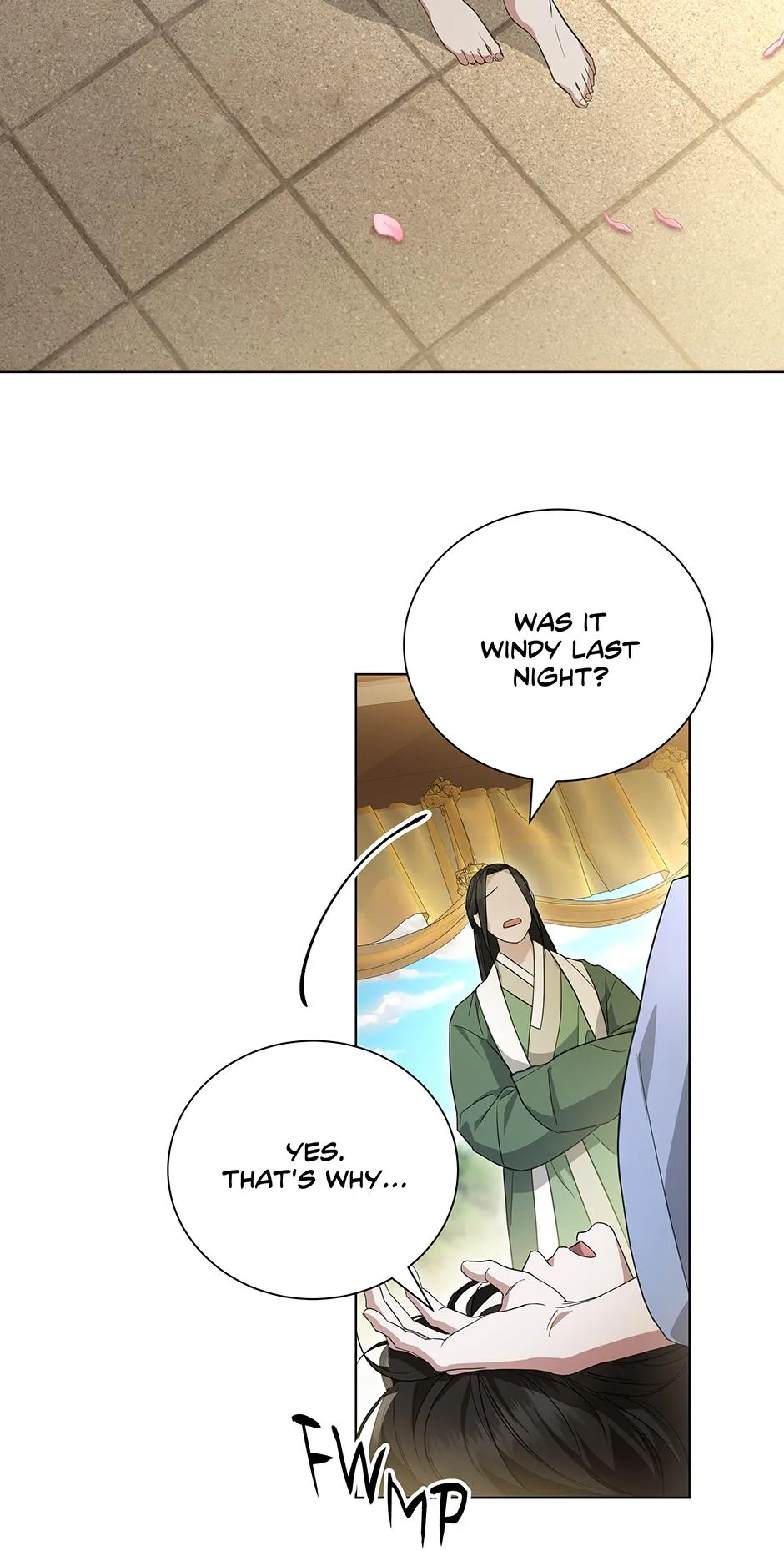 Read When Flowers Fall at Night chapter 0 image 60 on Lezhin