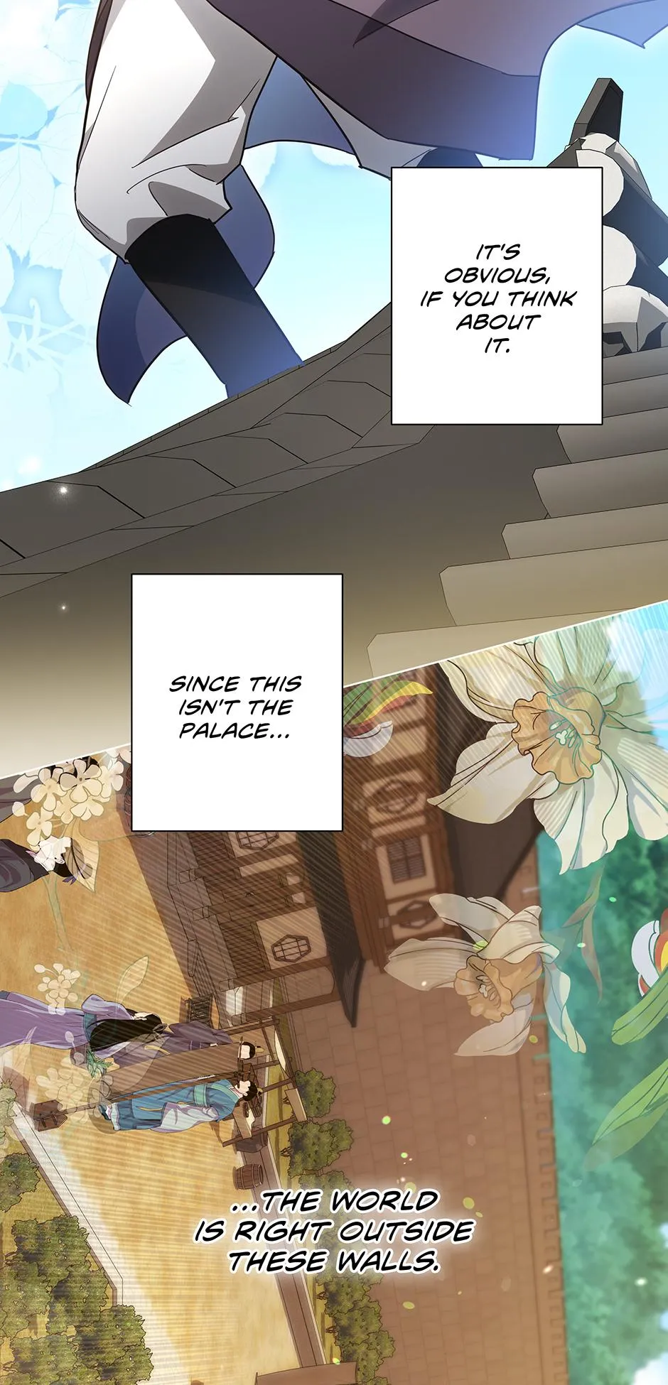 Read When Flowers Fall at Night chapter 14 image 16 on Lezhin
