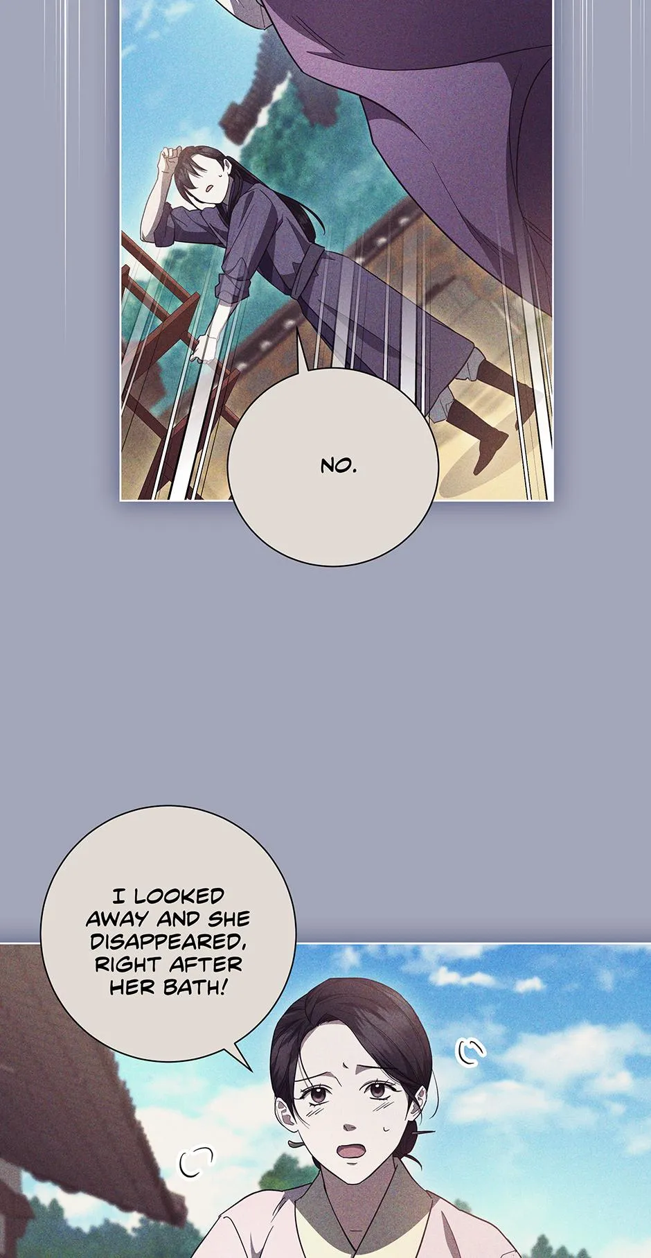Read When Flowers Fall at Night chapter 14 image 3 on Lezhin