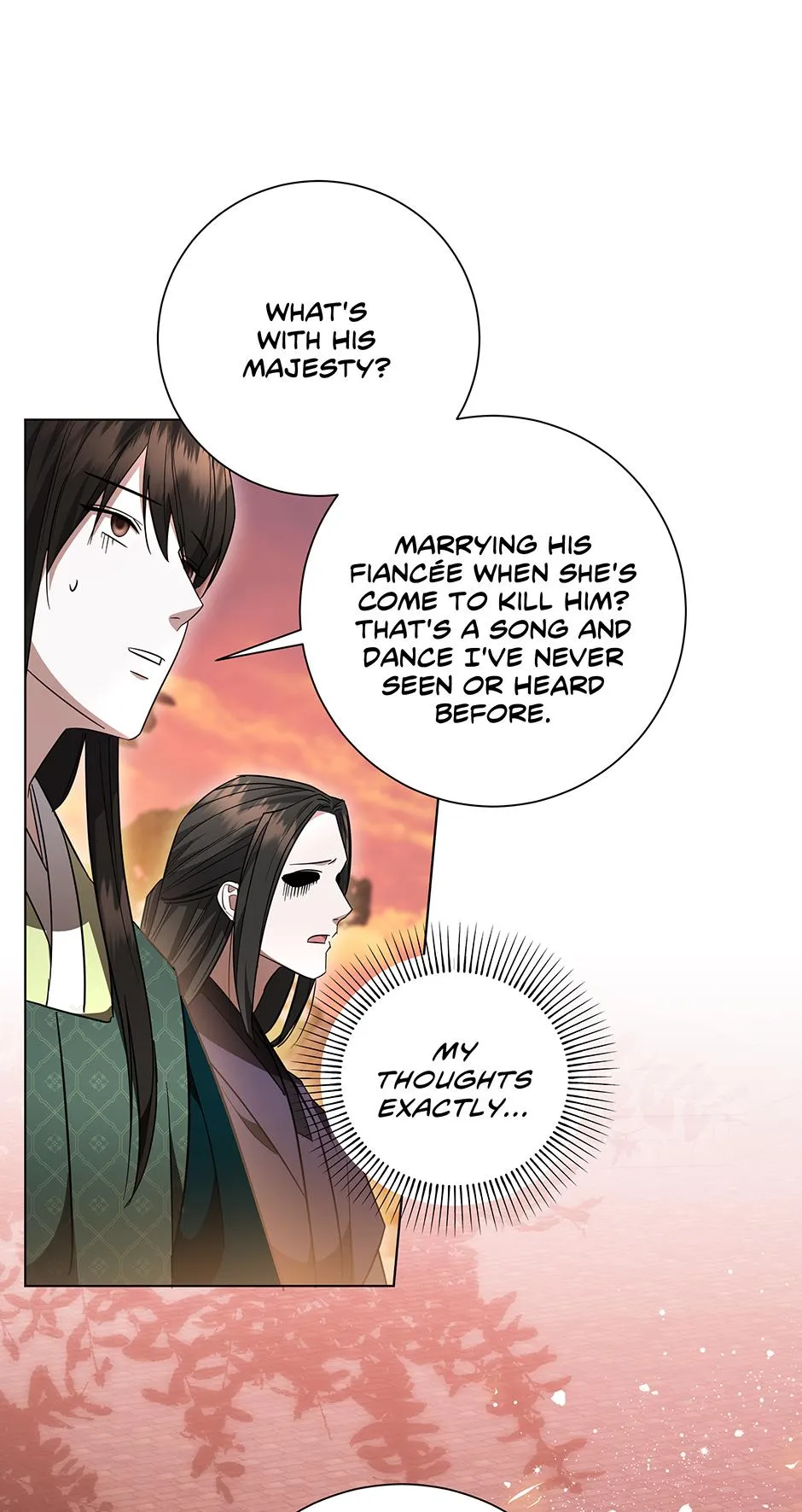 Read When Flowers Fall at Night chapter 16 image 23 on Lezhin