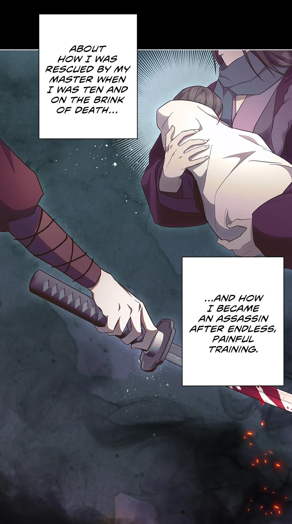 Read When Flowers Fall at Night chapter 18 image 15 on Lezhin