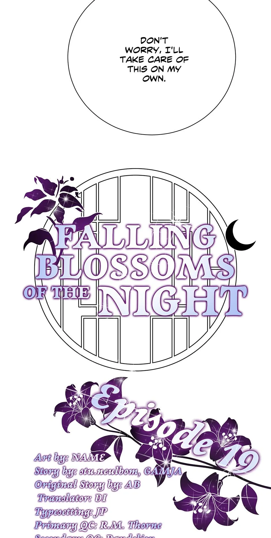 Read When Flowers Fall at Night chapter 19 image 23 on Lezhin