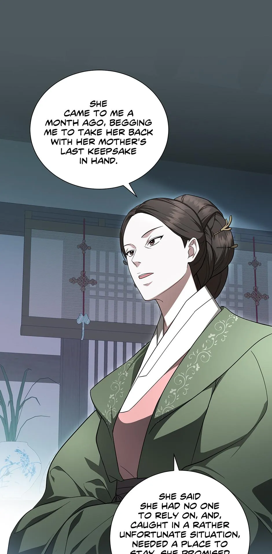 Read When Flowers Fall at Night chapter 2 image 8 on Lezhin