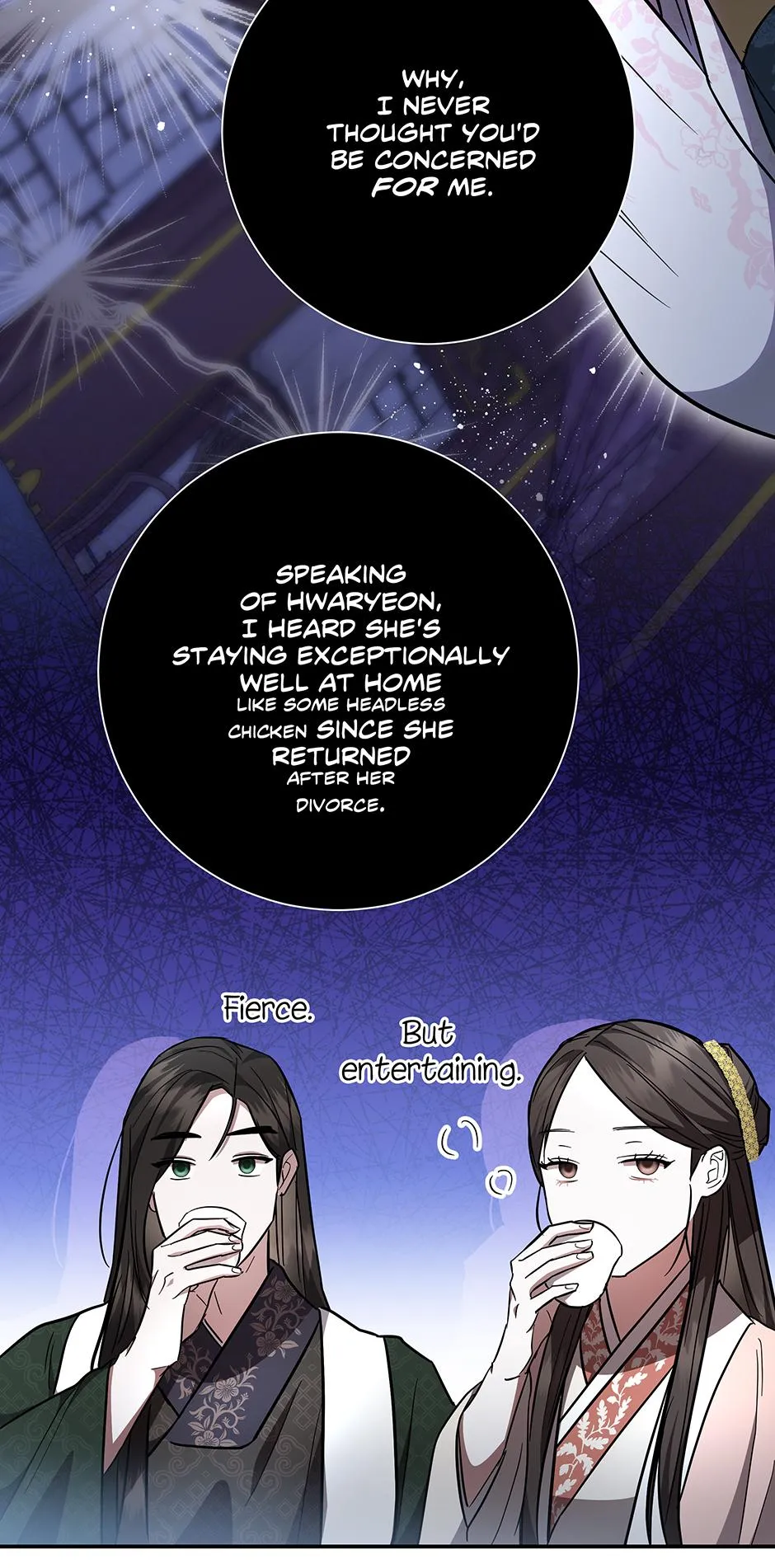 Read When Flowers Fall at Night chapter 20 image 10 on Lezhin
