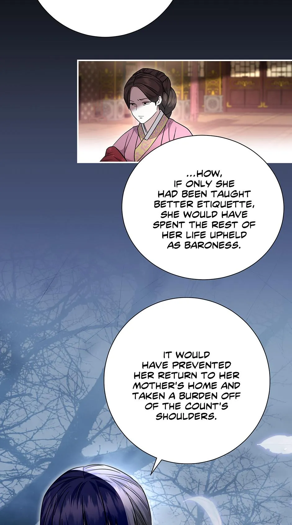 Read When Flowers Fall at Night chapter 20 image 15 on Lezhin