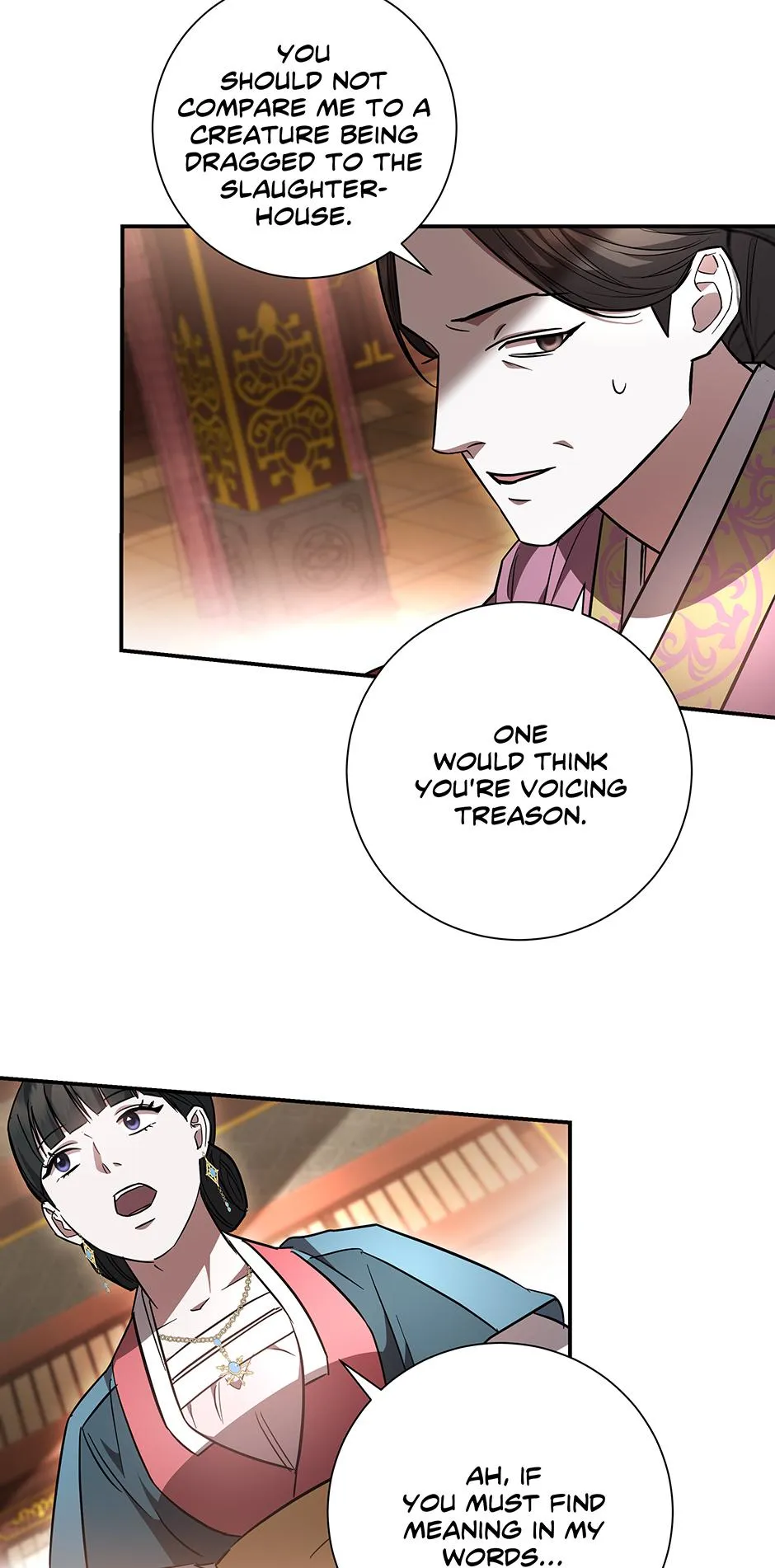 Read When Flowers Fall at Night chapter 20 image 7 on Lezhin