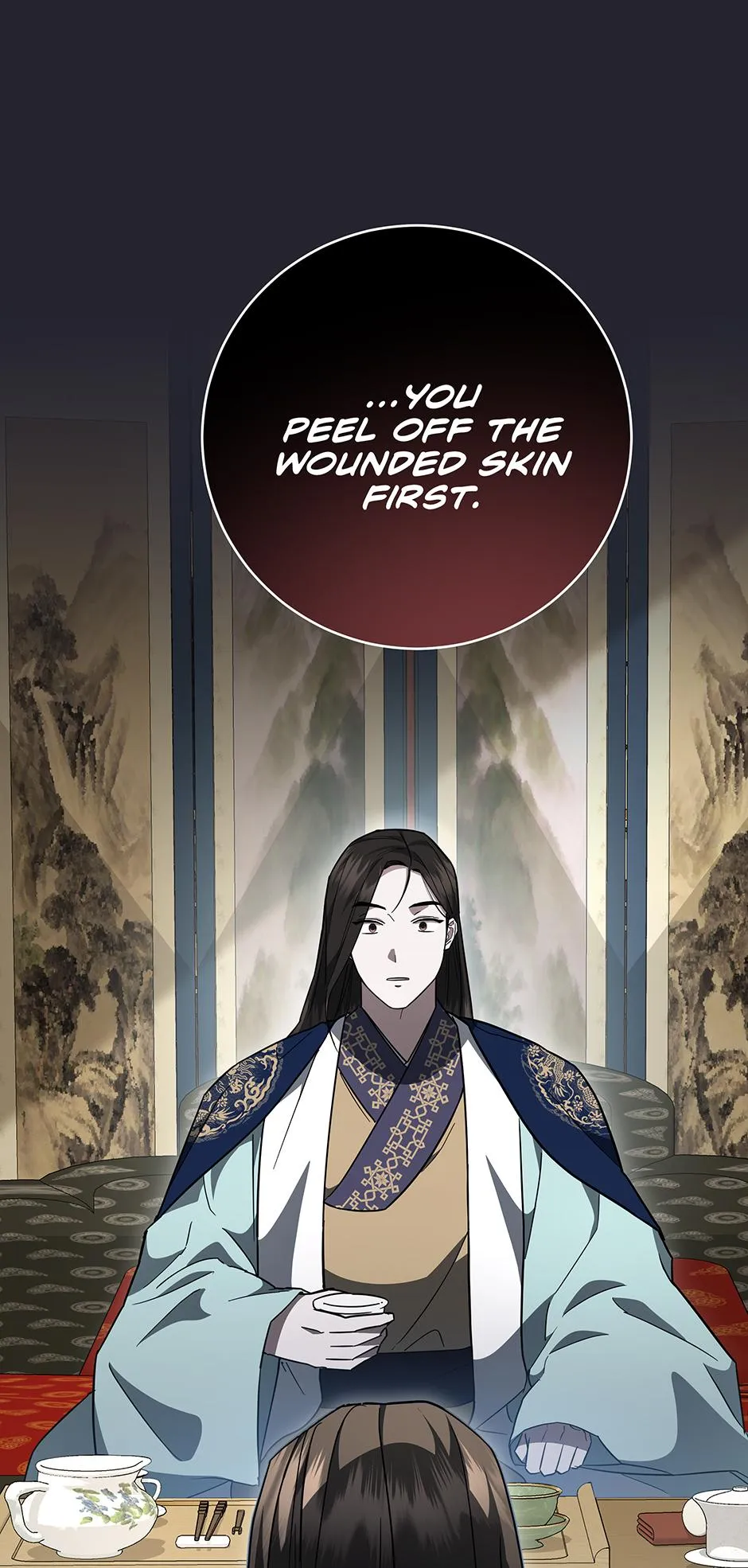 Read When Flowers Fall at Night chapter 22 image 14 on Lezhin