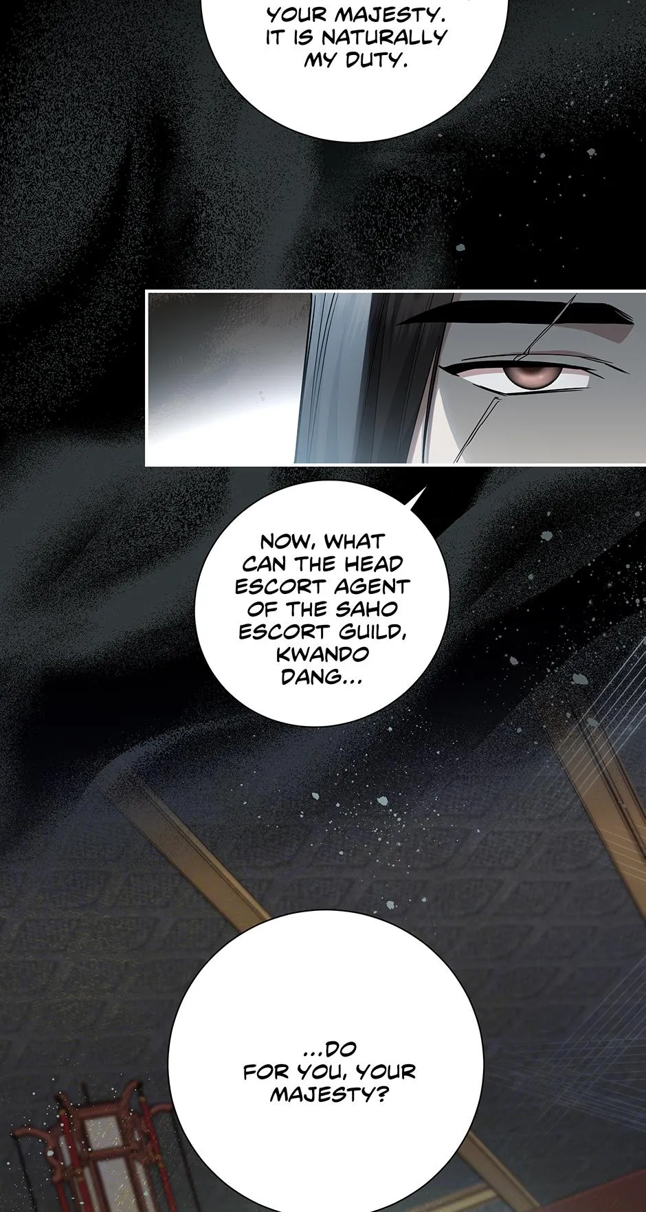 Read When Flowers Fall at Night chapter 22 image 3 on Lezhin