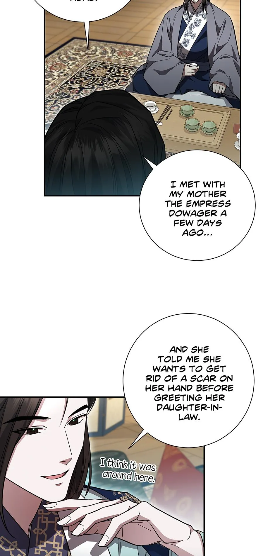 Read When Flowers Fall at Night chapter 22 image 8 on Lezhin