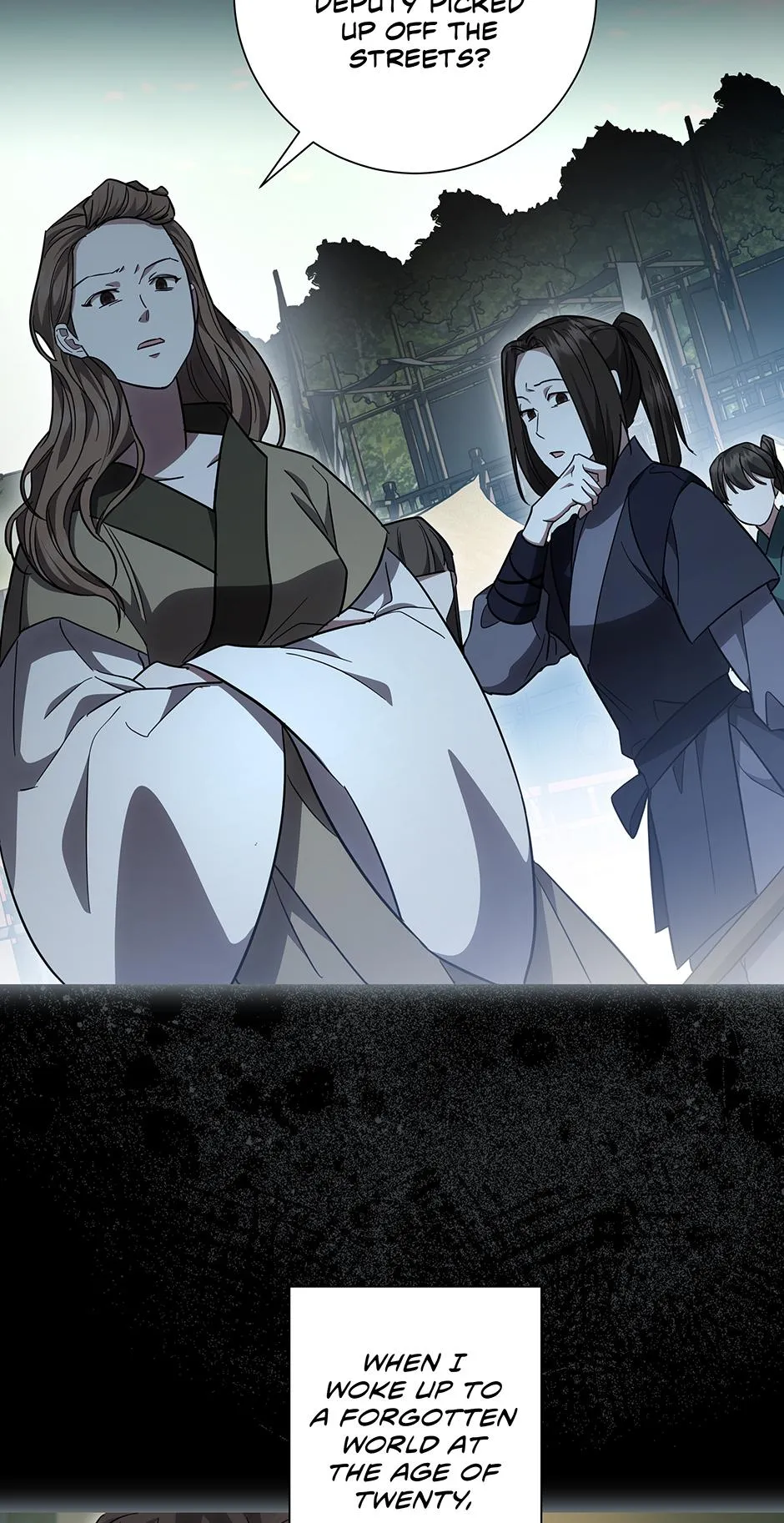 Read When Flowers Fall at Night chapter 23 image 1 on Lezhin