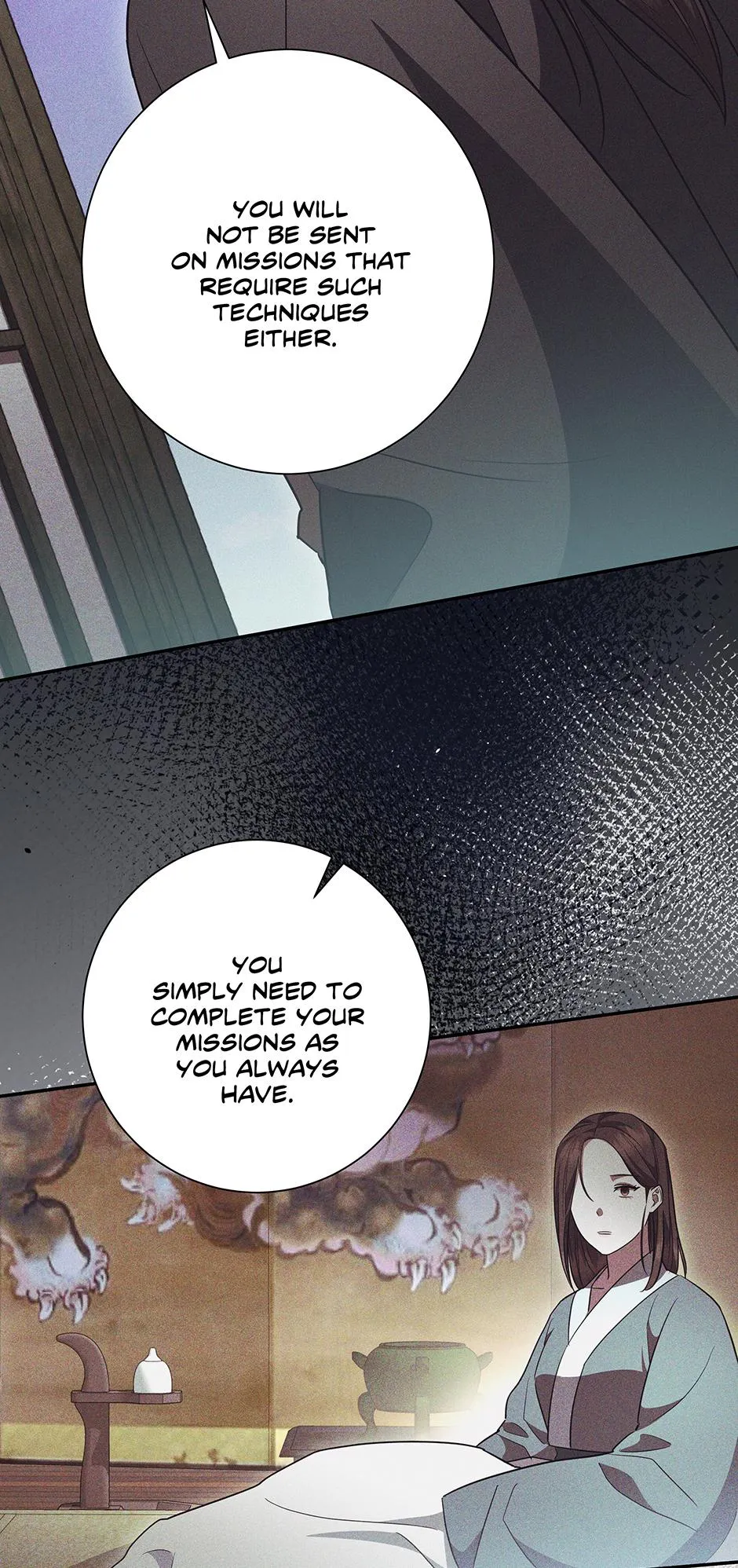 Read When Flowers Fall at Night chapter 23 image 11 on Lezhin