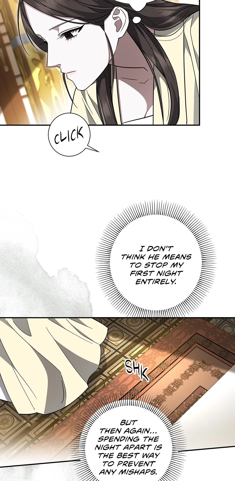 Read When Flowers Fall at Night chapter 23 image 16 on Lezhin