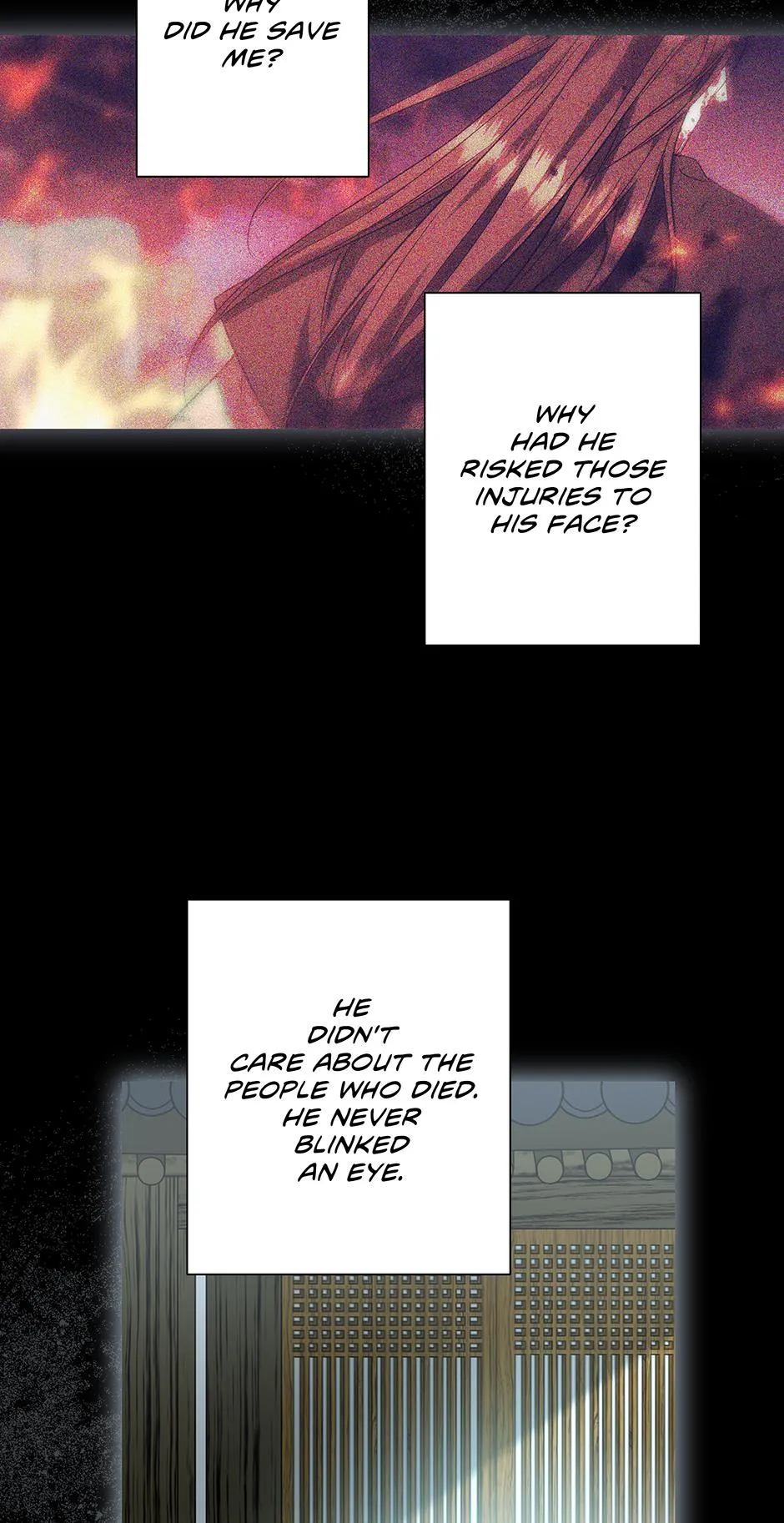 Read When Flowers Fall at Night chapter 23 image 5 on Lezhin