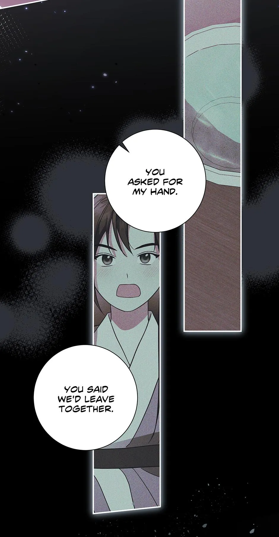 Read When Flowers Fall at Night chapter 24 image 1 on Lezhin