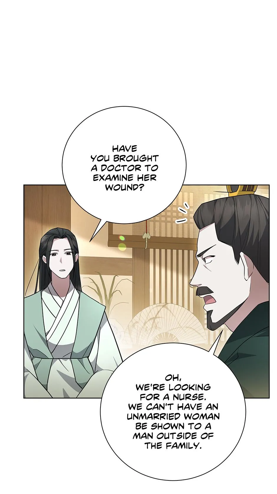 Read When Flowers Fall at Night chapter 5 image 8 on Lezhin