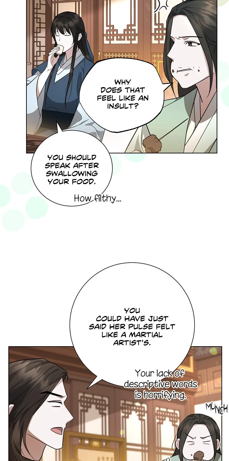 Read When Flowers Fall at Night chapter 6 image 8 on Lezhin
