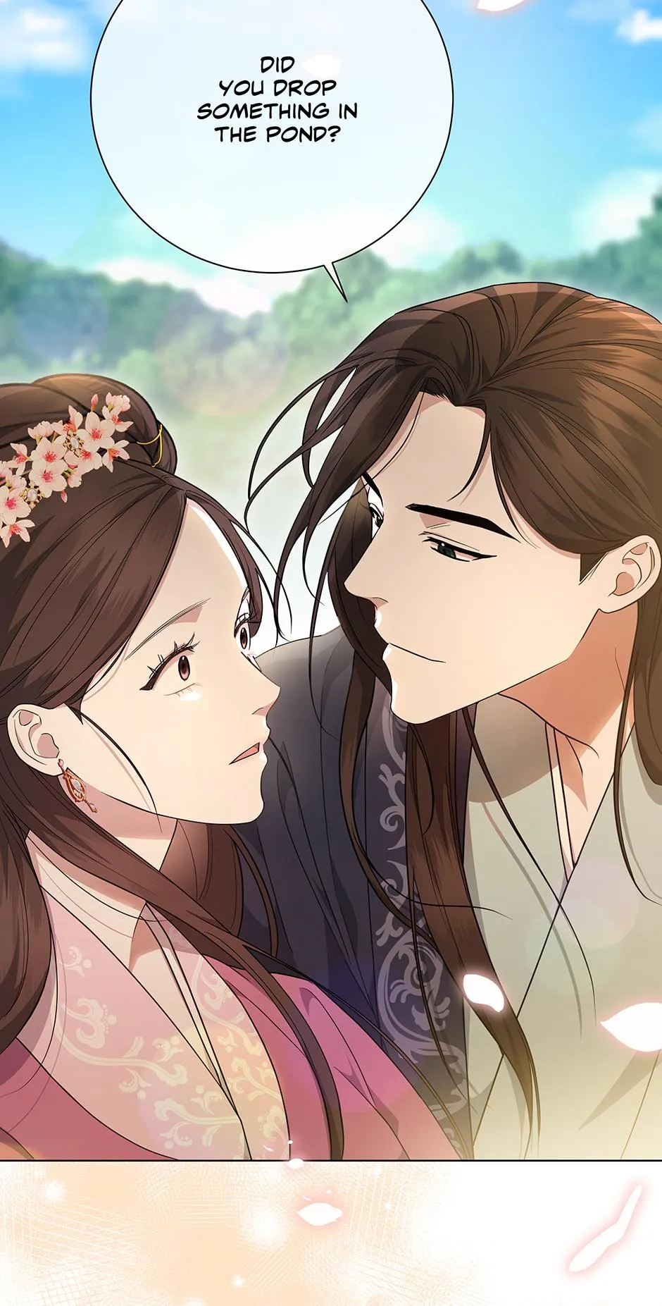 Read When Flowers Fall at Night chapter 8 image 3 on Lezhin