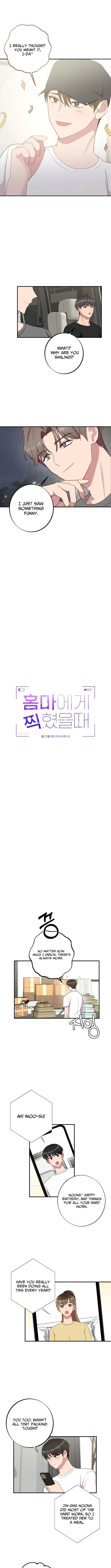 Read When Homma Targeted You chapter 14 image 4 on Lezhin