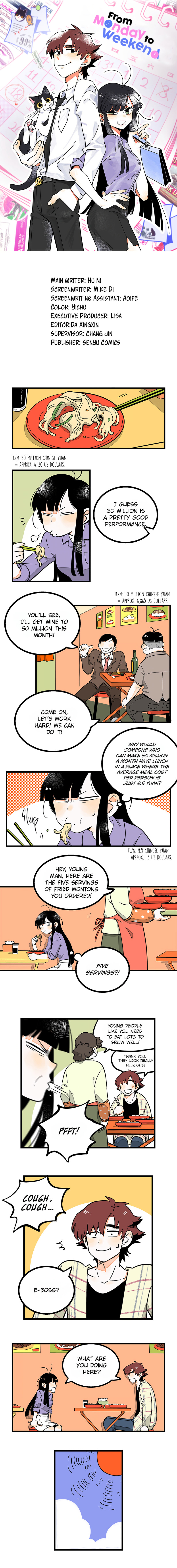Read When Monday Met Sunday chapter 3 image 1 on Lezhin