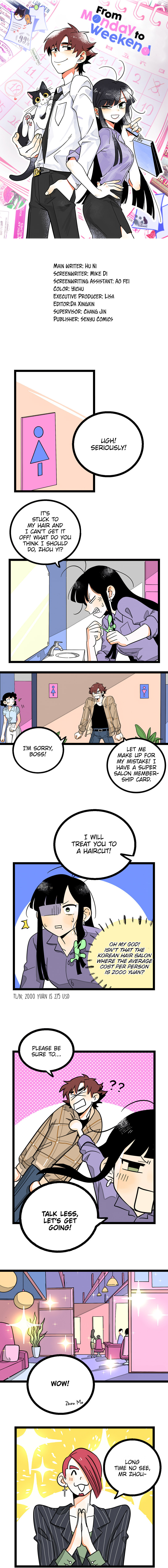 Read When Monday Met Sunday chapter 6 image 1 on Lezhin