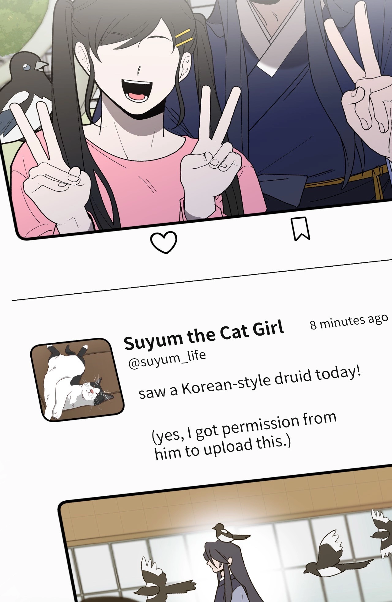 Read When the Magpie Comes chapter 9 image 53 on Lezhin
