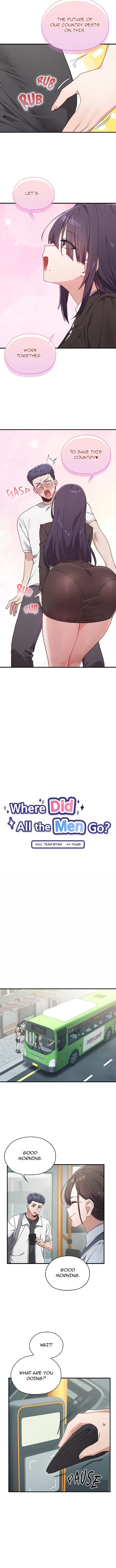Read Where Did All the Men Go? chapter 1 image 2 on Lezhin