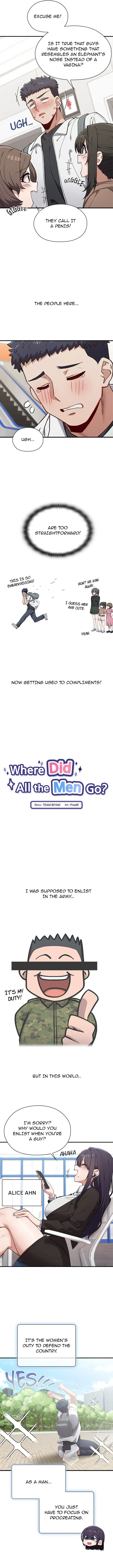 Read Where Did All the Men Go? chapter 2 image 4 on Lezhin