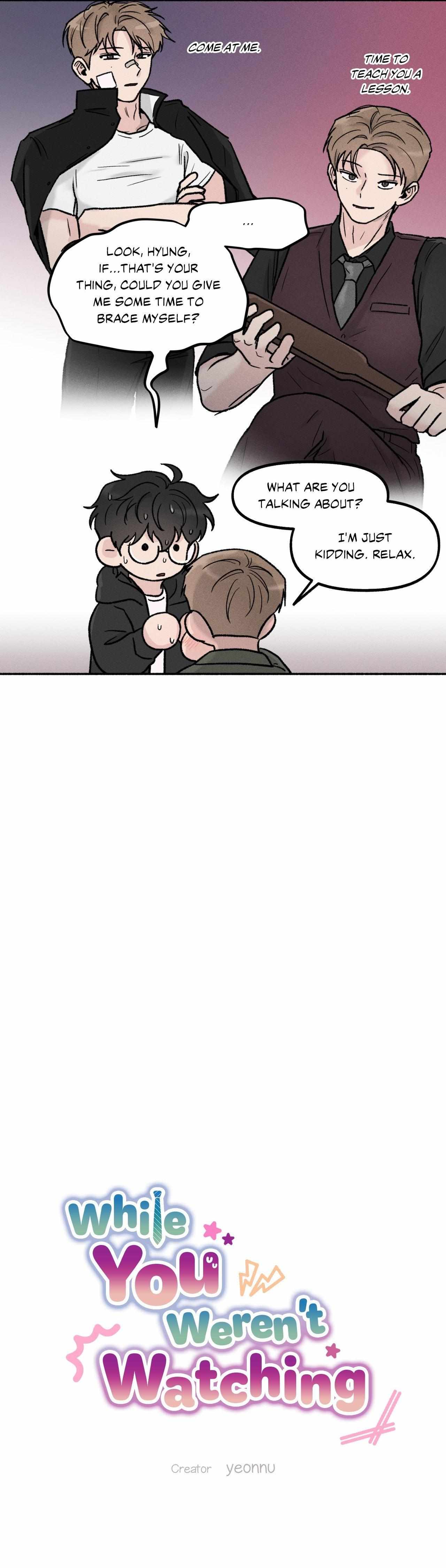 While You Were Letting Your Guard Down Chapter 19 page 10 - 