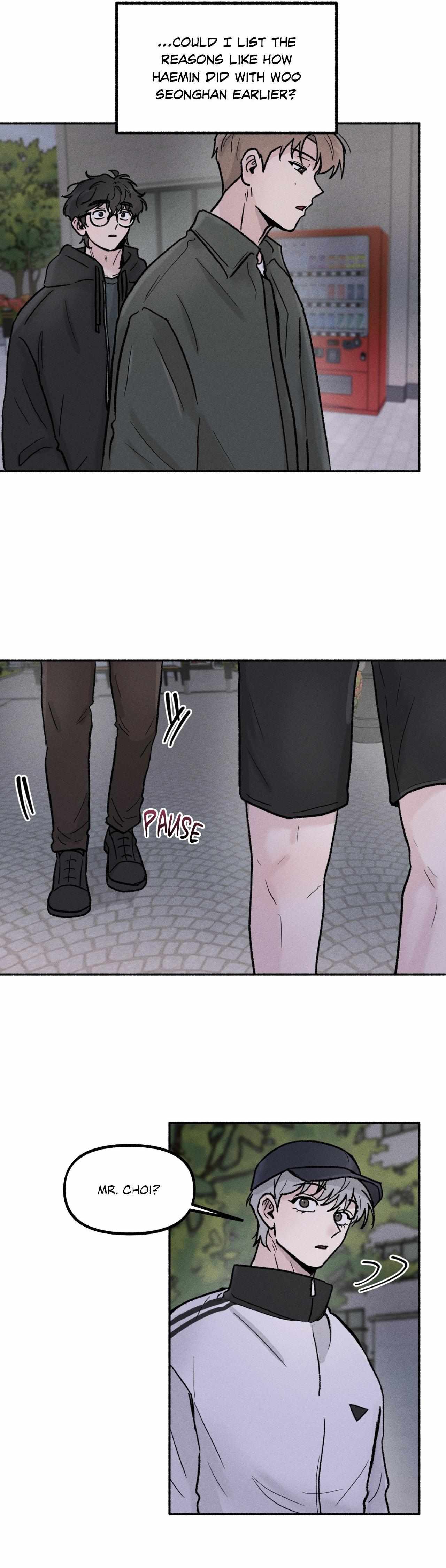 While You Were Letting Your Guard Down Chapter 20 page 14 - 