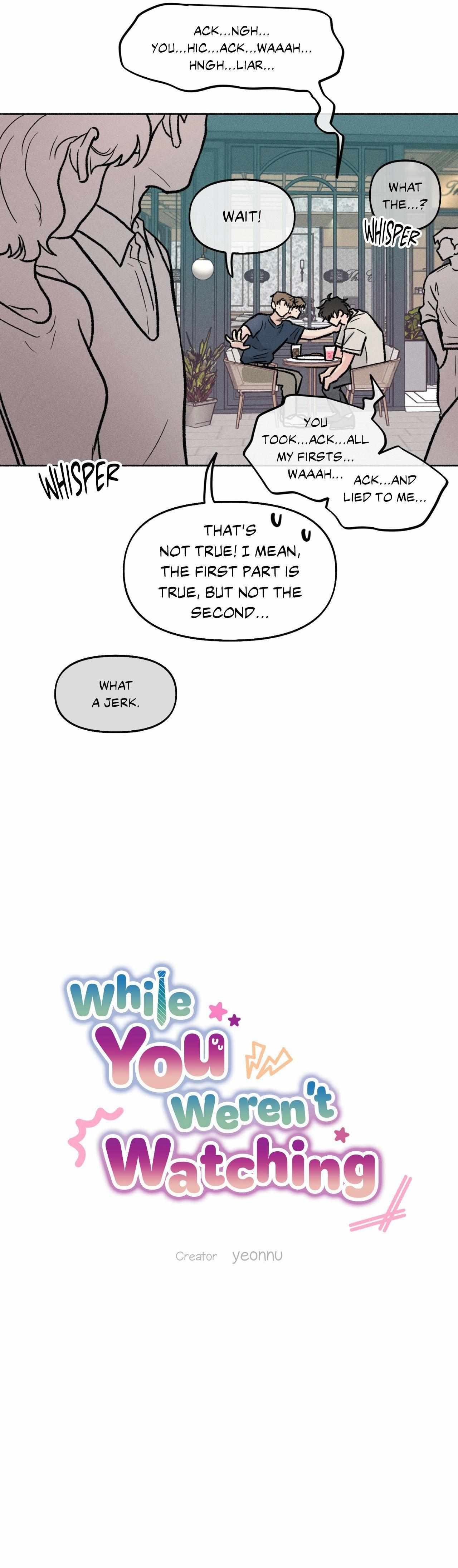 While You Were Letting Your Guard Down Chapter 33 page 10 - 