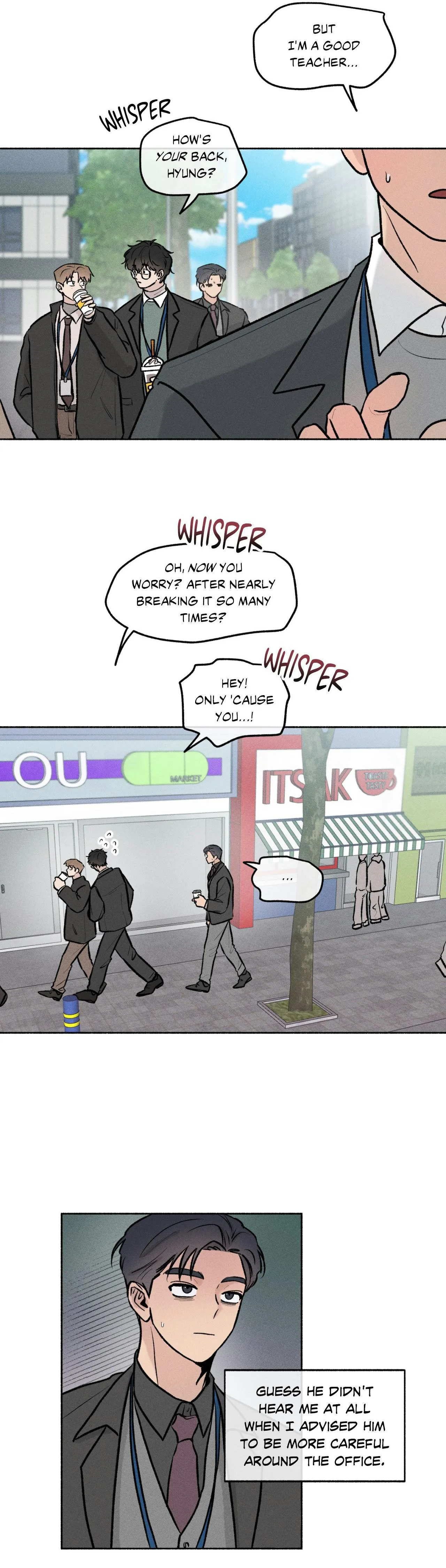 While You Were Letting Your Guard Down Chapter 50 page 21 - 