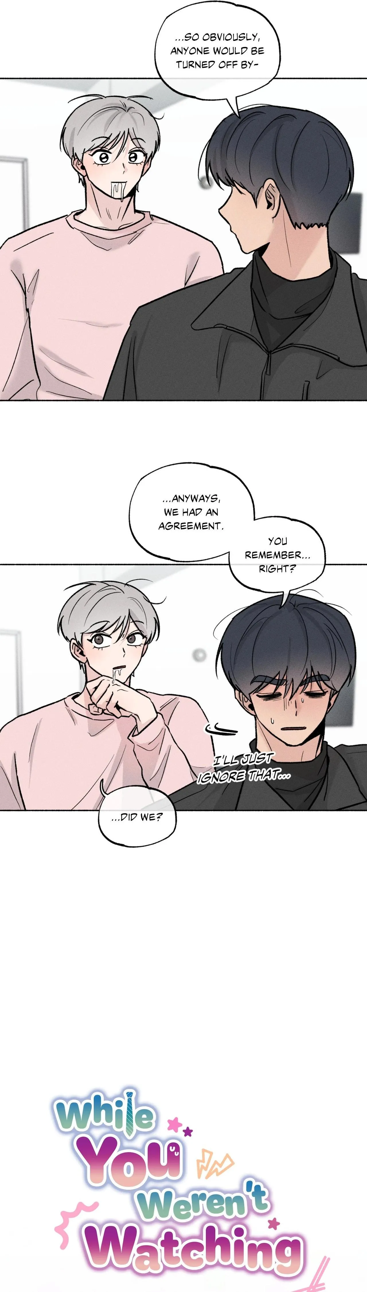 While You Were Letting Your Guard Down Chapter 58 page 22 - 