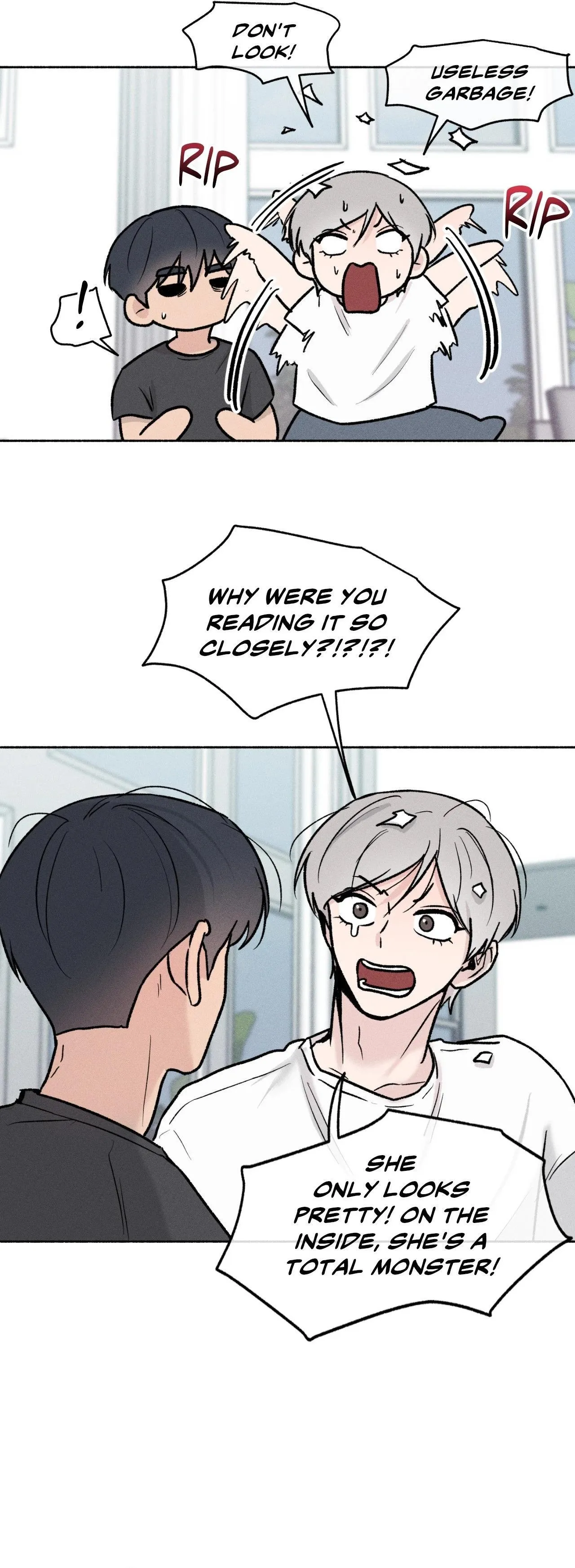 While You Were Letting Your Guard Down Chapter 70 page 17 - 