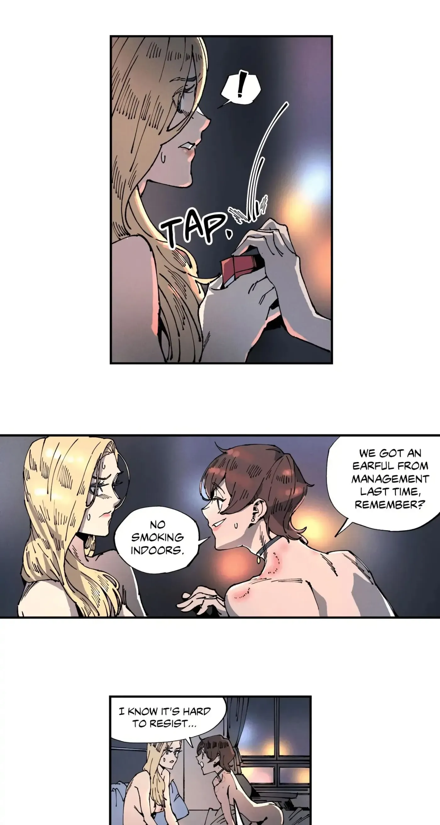 Read White Angels Get No Rest chapter 2 image 9 on Lezhin