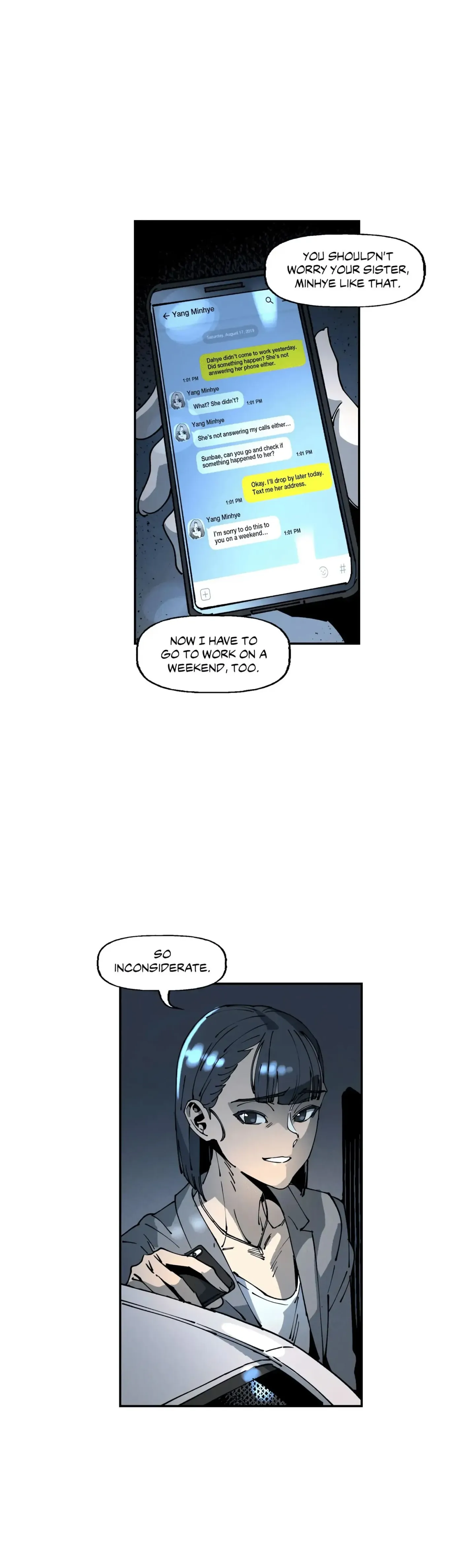 Read White Angels Get No Rest chapter 21 image 1 on Lezhin
