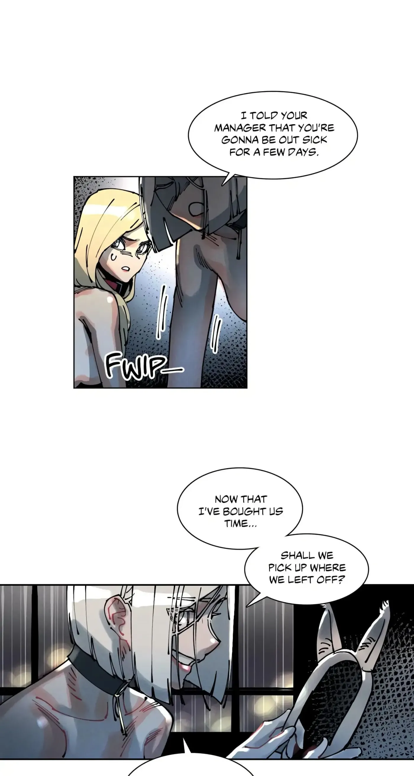 Read White Angels Get No Rest chapter 52 image 23 on Lezhin