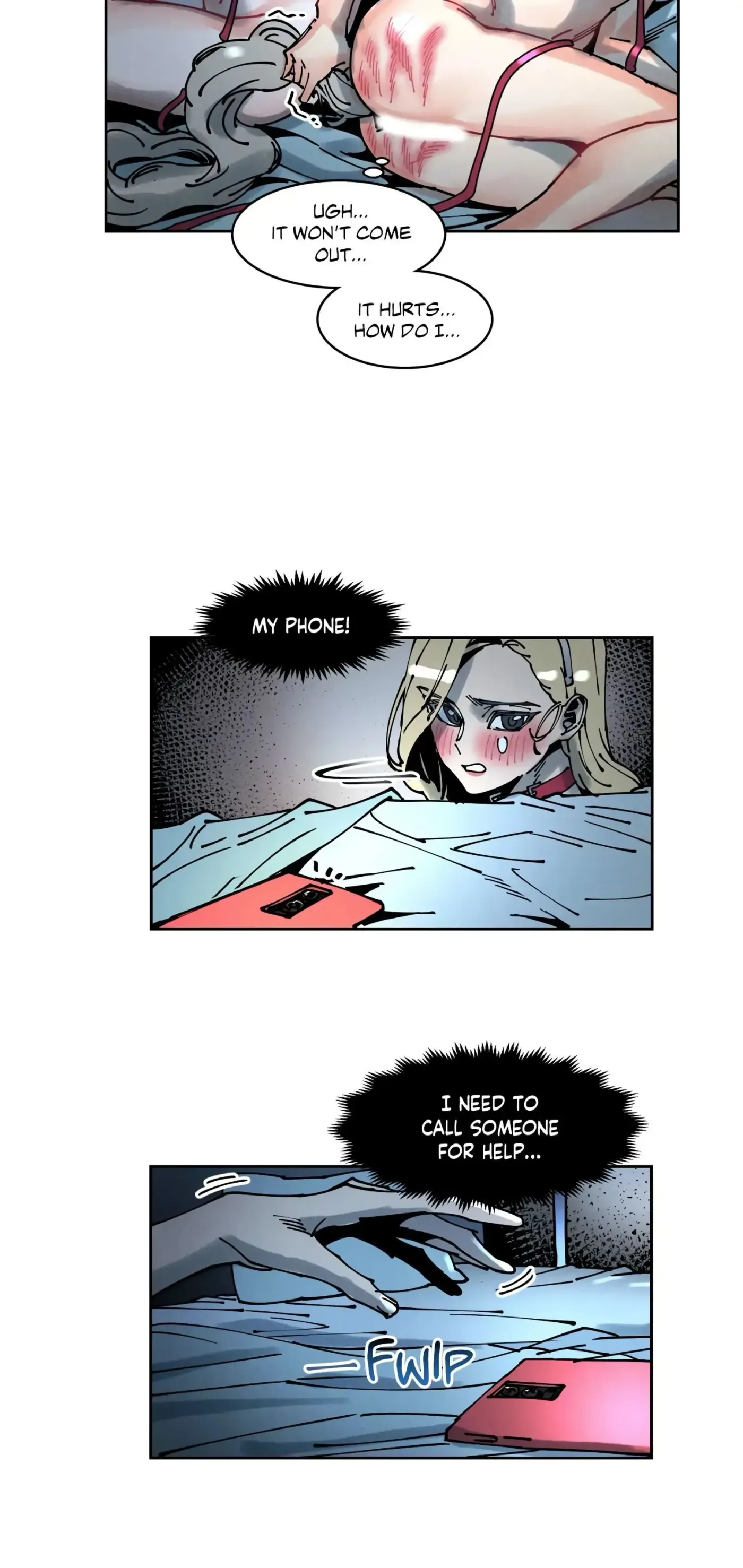 Read White Angels Get No Rest chapter 53 image 3 on Lezhin